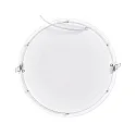 nobilé Downlight empotrable LED PANEL FLAT 300 R 830 350MA PRISM redondo, UGR < 19, sin fuente de alimentación IP20, blanco regulable