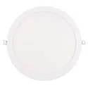 Downlight empotrable LED PANEL FLAT 300 R SCCT MP redondo, CCT Switch, conmutable, multipower IP44, blanco 
