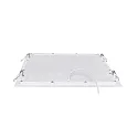 nobilé Downlight empotrable LED PANEL FLAT 300 Q 840 350MA PRISM angular, UGR < 19, sin fuente de alimentación IP20, blanco regulable
