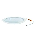 nobilé Downlight empotrable LED PANEL FLAT 300 R SCCT 350MA PRISM redondo, CCT Switch, UGR < 19, sin fuente de alimentación IP20