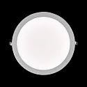 recessed downlight LED PANEL FLAT 300 R SCCT 350MA PRISM round, CCT Switch, UGR < 19, excl. LED driver IP20, mat