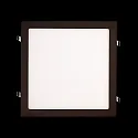 Downlight empotrable LED PANEL FLAT 300 Q SCCT 350MA PRISM angular, CCT Switch, UGR < 19, sin fuente de alimentación IP20