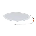 nobilé recessed downlight LED PANEL FLAT 300 R TUN 827-865 350MA PRISM round, tunable white, UGR < 19, excl. LED driver IP20