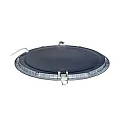 nobilé recessed downlight LED PANEL FLAT 300 R TUN 827-865 350MA PRISM round, tunable white, UGR < 19, excl. LED driver IP20, mat