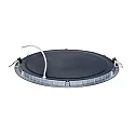 nobilé recessed downlight LED PANEL FLAT 300 R TUN 827-865 350MA PRISM round, tunable white, UGR < 19, excl. LED driver IP20, mat