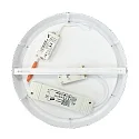 nobilé Panel de LED 300 R redondo, UGR < 19, apto para puestos de trabajo VDU, regulable 12W 1000lm 3000K CRI 80