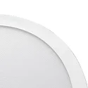 nobilé Panel de LED 300 R redondo, UGR < 19, apto para puestos de trabajo VDU, regulable 12W 1000lm 3000K CRI 80
