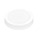 nobilé Downlight de superficie LED PANEL FLAT 170 R SCCT MP redondo, CCT Switch, conmutable, multipower IP44, blanco 
