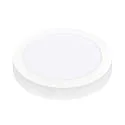 nobilé Downlight de superficie LED PANEL FLAT 220 R SCCT MP redondo, CCT Switch, conmutable, multipower IP44, blanco 