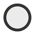 Downlight de superficie LED PANEL FLAT 220 R SCCT MP redondo, CCT Switch, conmutable, multipower IP44, negro 