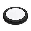 nobilé surface downlight LED PANEL FLAT 220 R SCCT DIM C round, CCT Switch IP44, black dimmable