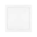 Downlight de superficie LED PANEL FLAT 300 Q SCCT MP angular, CCT Switch, conmutable, multipower IP44, blanco 