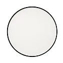nobilé surface luminaire WD 400 R SCCT MP SENSOR with sensor, CCT Switch, switchable, multipower IP44, black dimmable