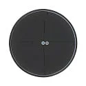 nobilé surface luminaire WD 400 R MP SENSOR RF with sensor, CCT Switch, radio controllable, switchable, multipower IP44, black 