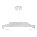 pendant luminaire WD 300/400 R / 95CM 3-fold, surface-mounted version, adjustable, white