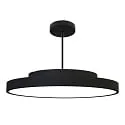 pendant luminaire WD 300/400 R / 95CM 3-fold, surface-mounted version, adjustable, black