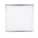 Luminaria de superficie / empotrada LED PANEL Q1 DIM 1-10V angular IP40, aluminio regulable