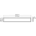 nobilé Panel de LED PANEL R1S regulable blanco