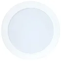 recessed downlight LED PANEL FLAT 105 R 350MA IP44 round, excl. LED driver IP44, white dimmable