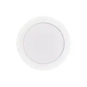 recessed downlight LED PANEL FLAT 130 R 840 350MA OPAL standard, round, excl. LED driver IP20, white dimmable