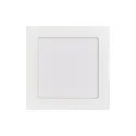 recessed downlight LED PANEL FLAT 130 Q DTW 350MA OPAL square, Dim-To-Warm, excl. LED driver IP20, white dimmable