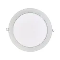 recessed downlight LED PANEL FLAT 190 R 840 350MA OPAL standard, round, excl. LED driver IP20, mat, titanium dimmable