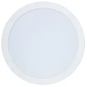 recessed downlight LED PANEL FLAT 175 R 350MA IP44 round, excl. LED driver IP44, white dimmable