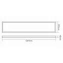 nobilé Panel de LED 1247x310, 34W 4700lm 4000K CRI 80