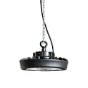 Proyector de naves potente MULTI-HIGH BAY F300-SI 200W SCCT resistente a los impactos, conmutable IP65, negro 