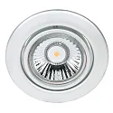 Luz downlight C 3830 giratorio IP20, cromado mate regulable