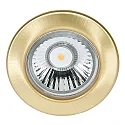 Luz downlight C 1830 rígido IP20, latón cepillado regulable