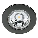 Luz downlight C 1830 rígido IP20, negro regulable