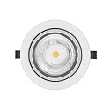 LED Furniture recessed luminaire N 5022 COB, 3.3W 3000K 188lm 105°, dimmable, white