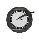 nobilé downlight 5068 ECO FLAT SCCT 38° DIM C round, swivelling, CCT Switch IP40, black matt dimmable