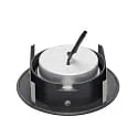 nobilé downlight 5068 ECO FLAT SCCT 38° DIM C round, swivelling, CCT Switch IP40, black matt dimmable