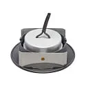 nobilé downlight 5068 ECO FLAT SCCT 38° DIM C round, swivelling, CCT Switch IP40, black matt dimmable