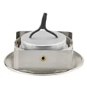 nobilé downlight 5068 ECO FLAT SCCT 38° DIM C round, swivelling, CCT Switch IP40, brushed nickel dimmable