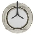 nobilé downlight 5068 ECO FLAT SCCT 38° DIM C round, swivelling, CCT Switch IP40, brushed nickel dimmable