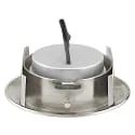 nobilé downlight 5068 ECO FLAT SCCT 38° DIM C round, swivelling, CCT Switch IP40, brushed nickel dimmable