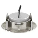 nobilé downlight 5068 ECO FLAT SCCT 38° DIM C round, swivelling, CCT Switch IP40, brushed nickel dimmable