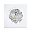 Downlight empotrable ECO FLAT 5068Q DIM / 38° redondo, CCT Switch, regulable IP40, blanco mate regulable