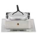 nobilé downlight 5068Q ECO FLAT SCCT 38° DIM C square, swivelling, CCT Switch IP40, chrome matt dimmable