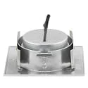 nobilé downlight 5068Q ECO FLAT SCCT 38° DIM C square, swivelling, CCT Switch IP40, chrome matt dimmable