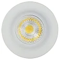Recessed LED spot 5068 ECO FLAT glare-free, 350mA, 8W 3000K 800lm 38°, CRi>90, dimmable, matt white