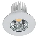 Recessed LED spot DOWNLIGHT A 5068 S IP44, COB, Ø 8cm, 12W 4000K 1100lm 38°, CRi>90, matt chrome