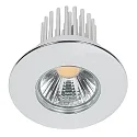 Luz downlight A 5068 S IP44 rígido IP44, cromo regulable