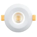 Outdoor LED spot 68 FP IP65, 350mA, 6.6W 3000K 680lm 38°, matt white