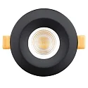 Outdoor LED spot 68 FP IP65, 350mA, 6.6W 3000K 680lm 38°, black matt