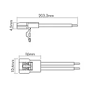 nobilé Accessories for Flexible LED SMD 3528 - connection cable, set of 5
