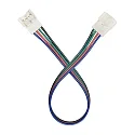 Conector flexible LED SMD 5050 RGB flexible, juego de 5, RGB